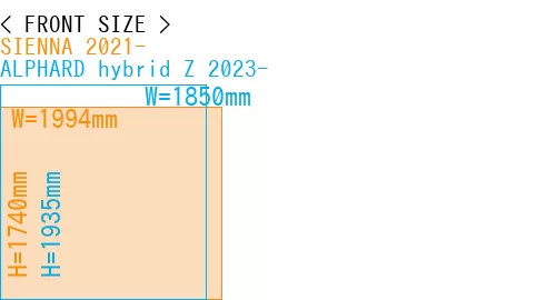 #SIENNA 2021- + ALPHARD hybrid Z 2023-